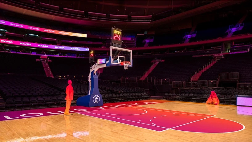 Louis Vuitton y la NBA transformaron el Madison Square Garden experiencia compra virtual (5)