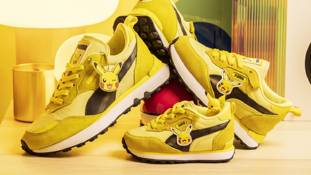 Puma se une a Pokémon para una colección de calzado, ropa y accesorios